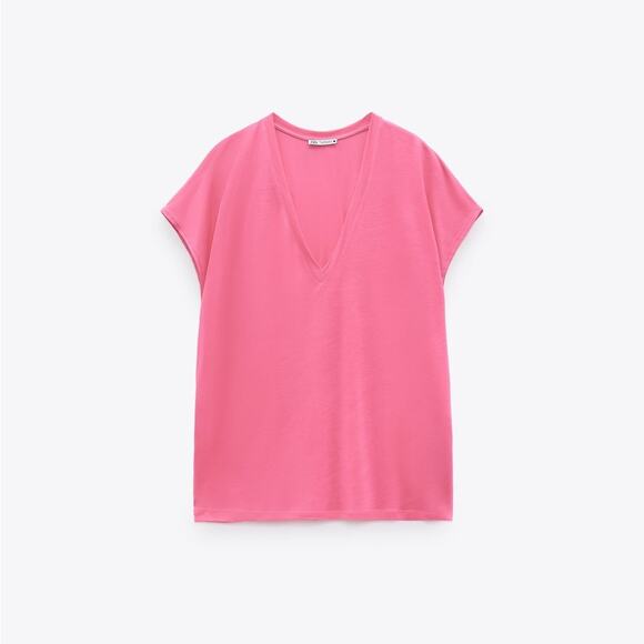 Zara V-Neck Top - Picture 4 of 4